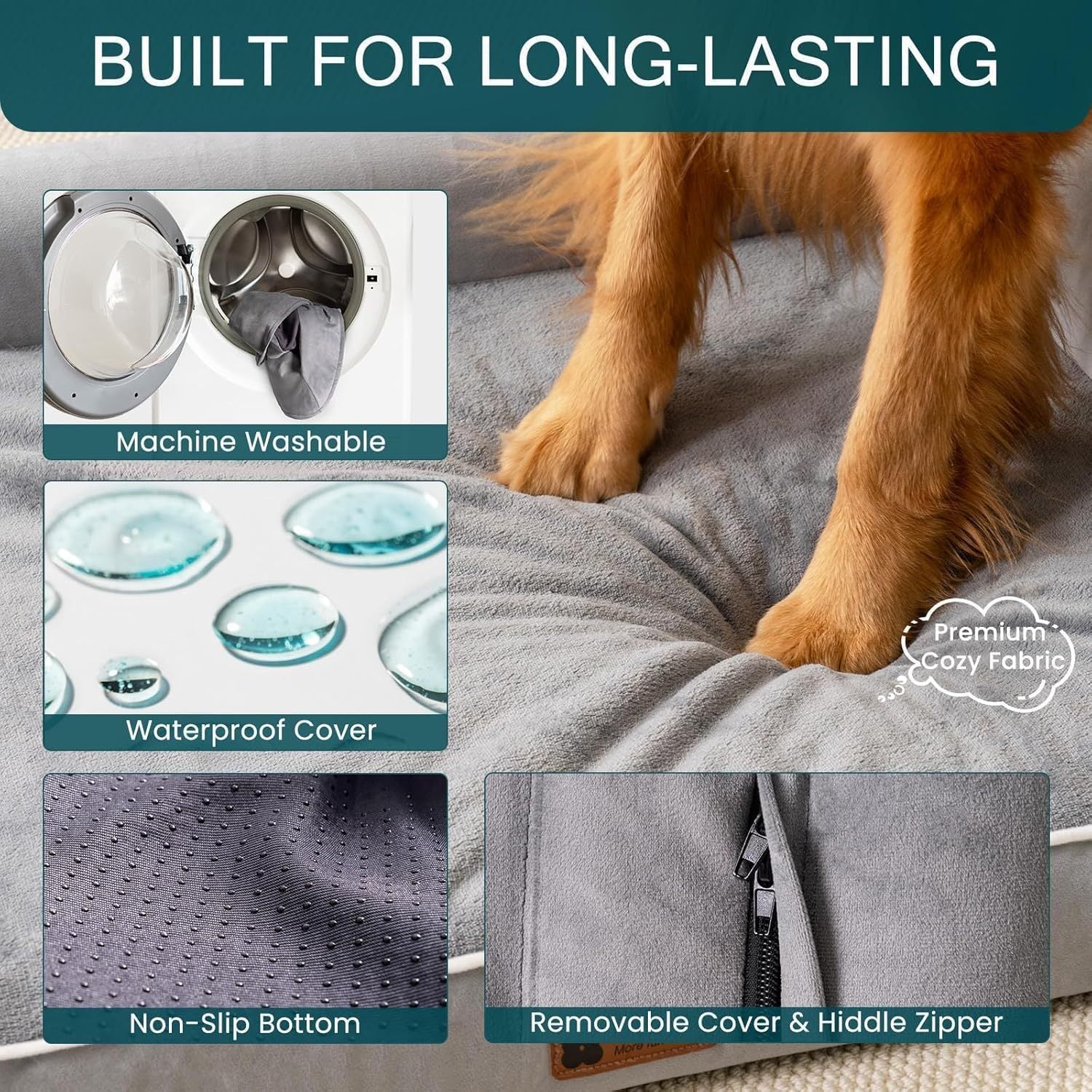 SanctuaryNest™ Orthopedic Bed – M