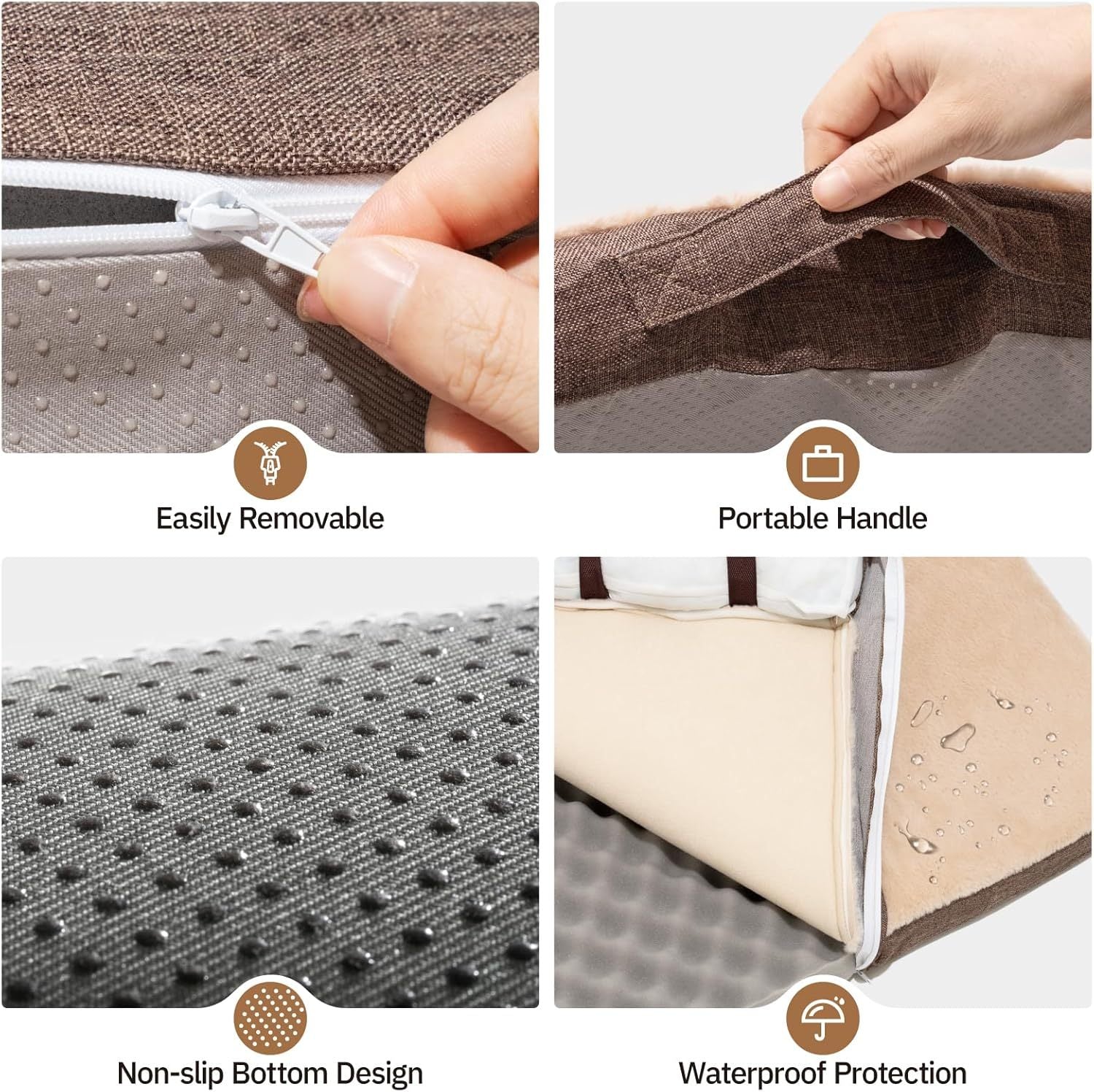 SanctuarySofa™ Orthopedic Bed – L
