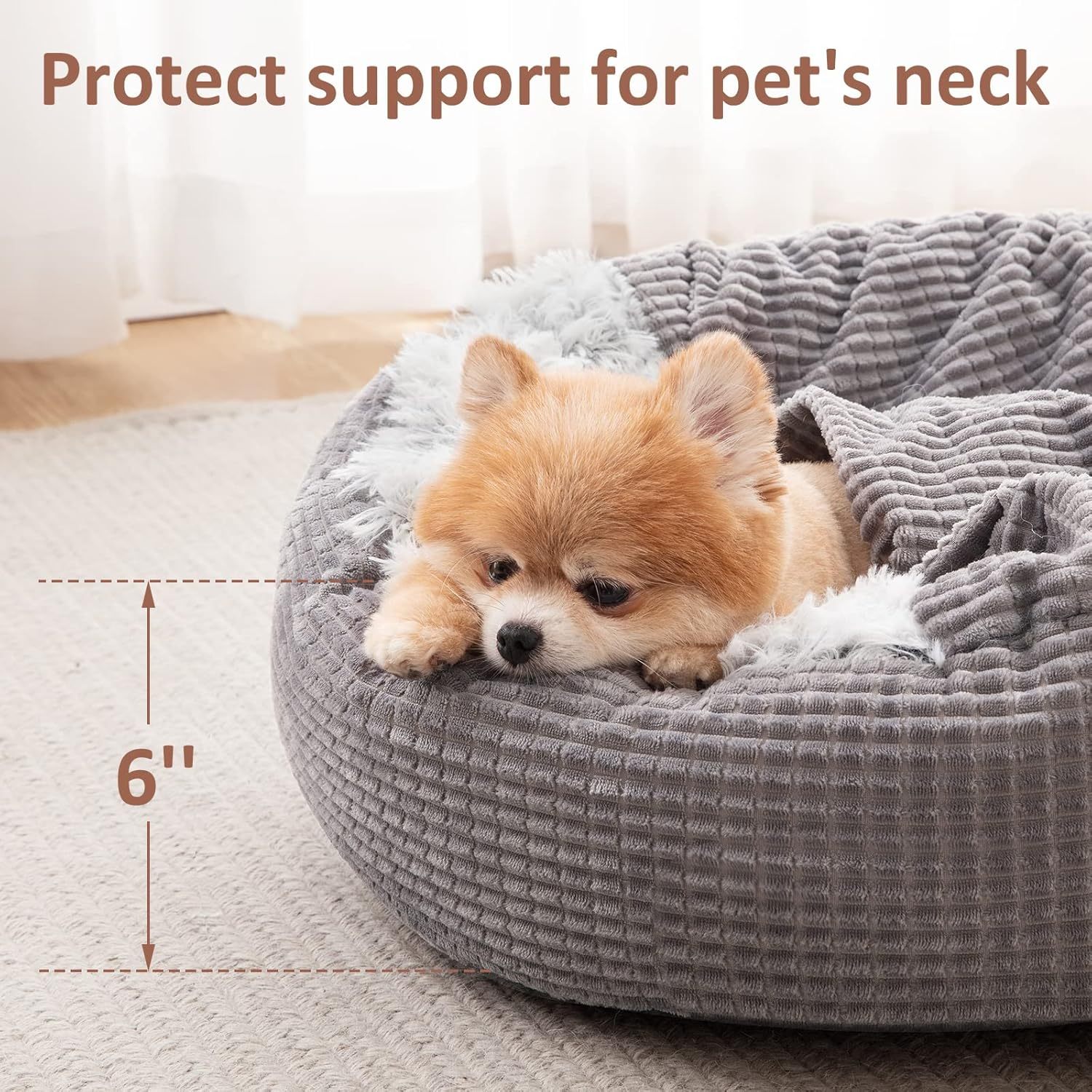 SereneShell™ Cave Hoodie Bed