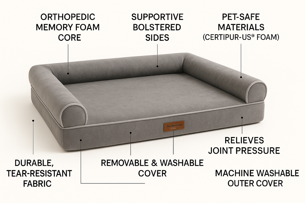 SanctuaryNest™ Orthopedic Bed – XL