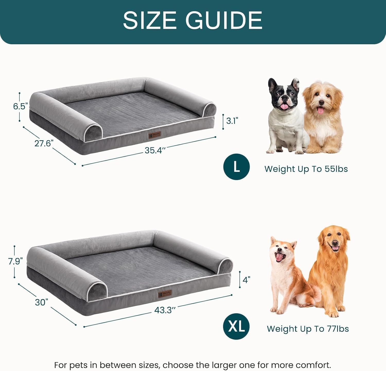 SanctuaryNest™ Orthopedic Bed – M